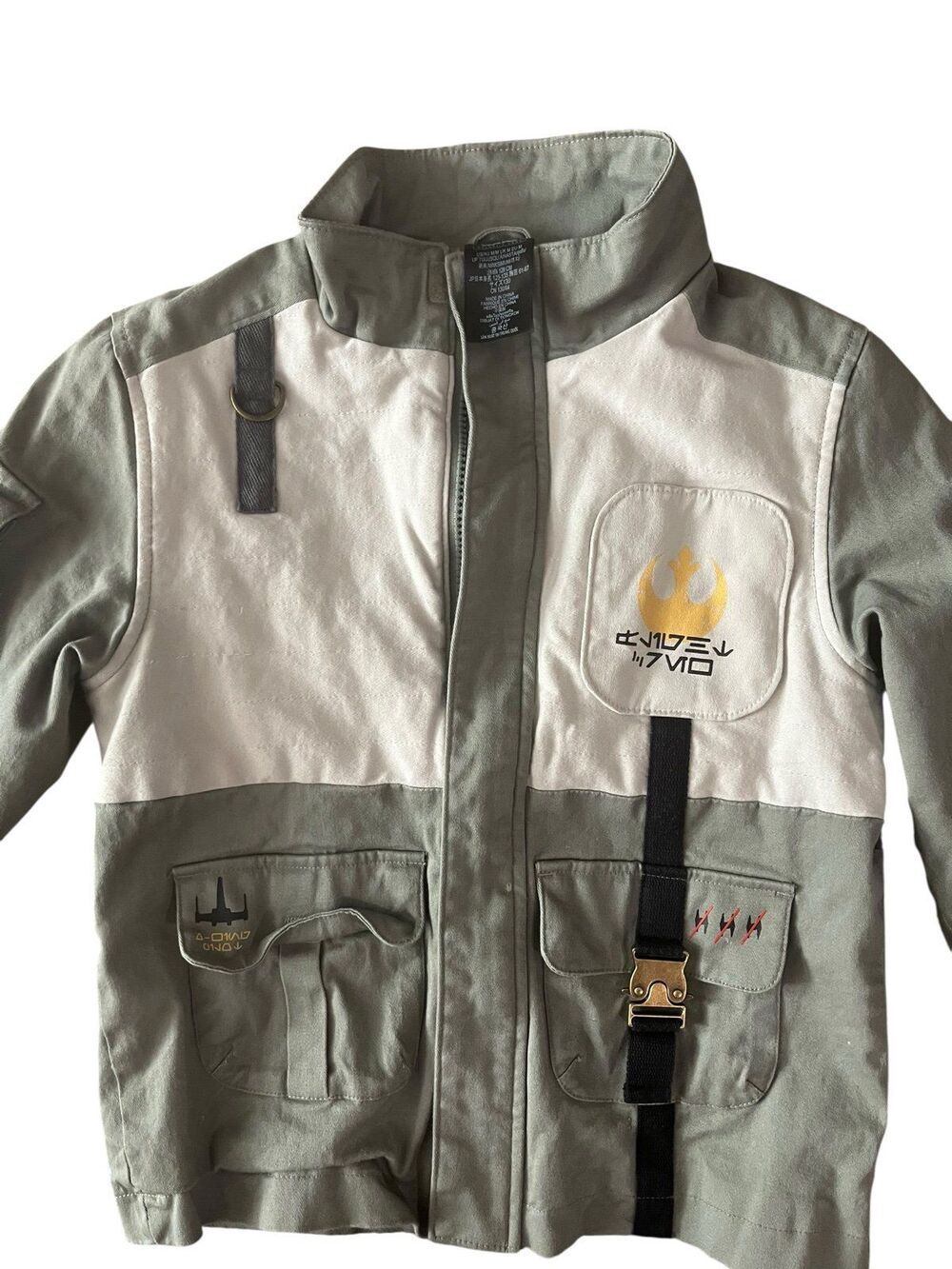 Disney Star Wars Galaxy's Edge Resistance Flight Pilot Jacket Youth M